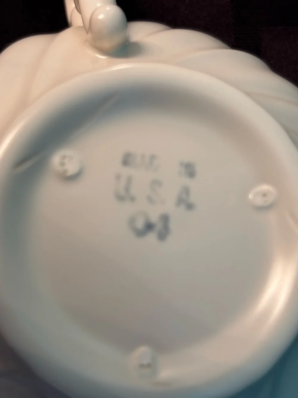 Vintage Franciscan Coronado Matte Off‑White Cream Soup Bowl & Saucer Set